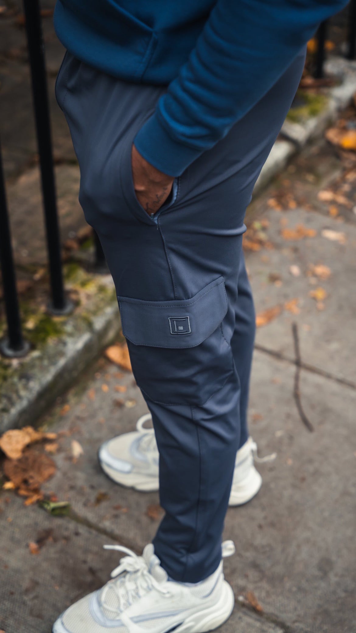 Mild Grey Cargo Pants