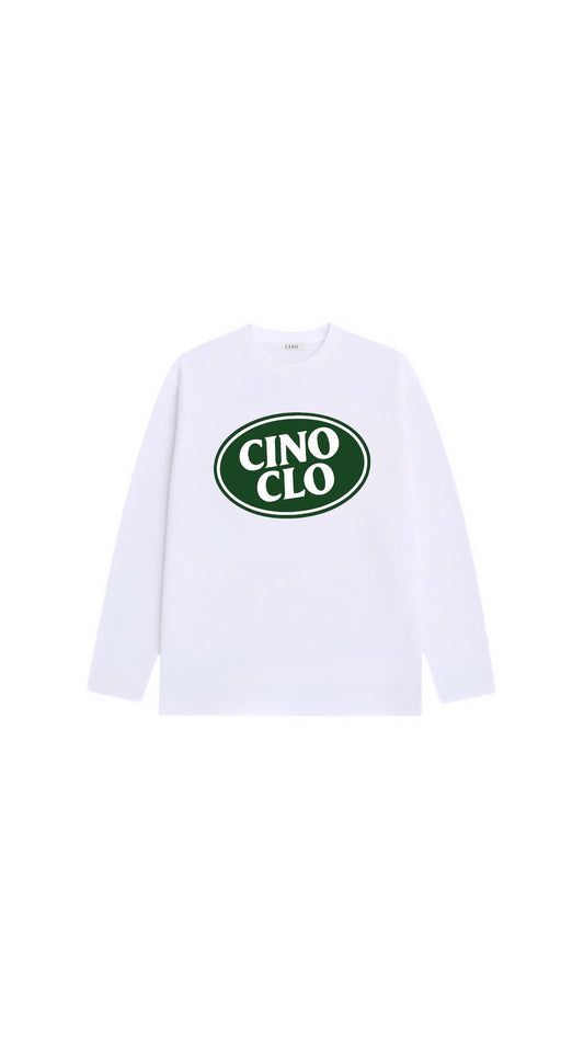 Retro Long-sleeve T-Shirt | White/Green