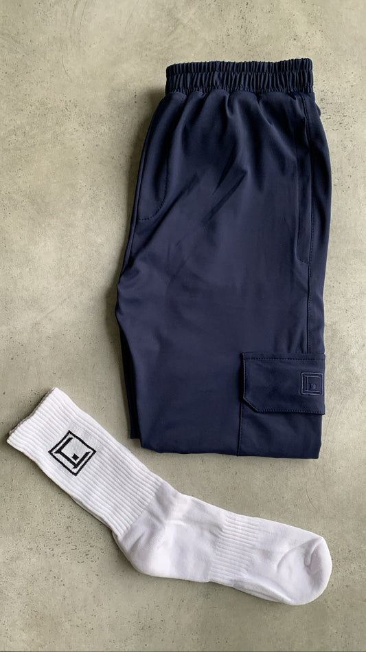 Navy Cargo Pants