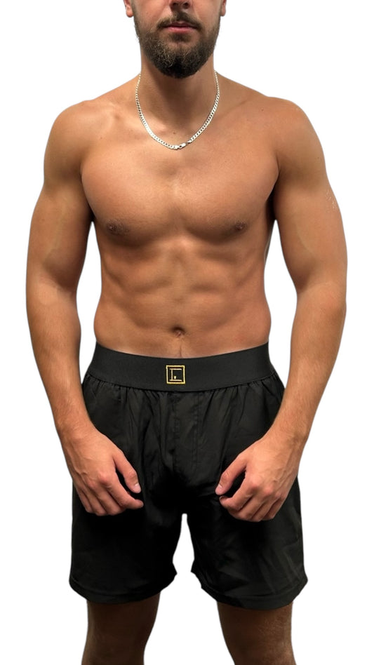 Swim Shorts - Black/Gold