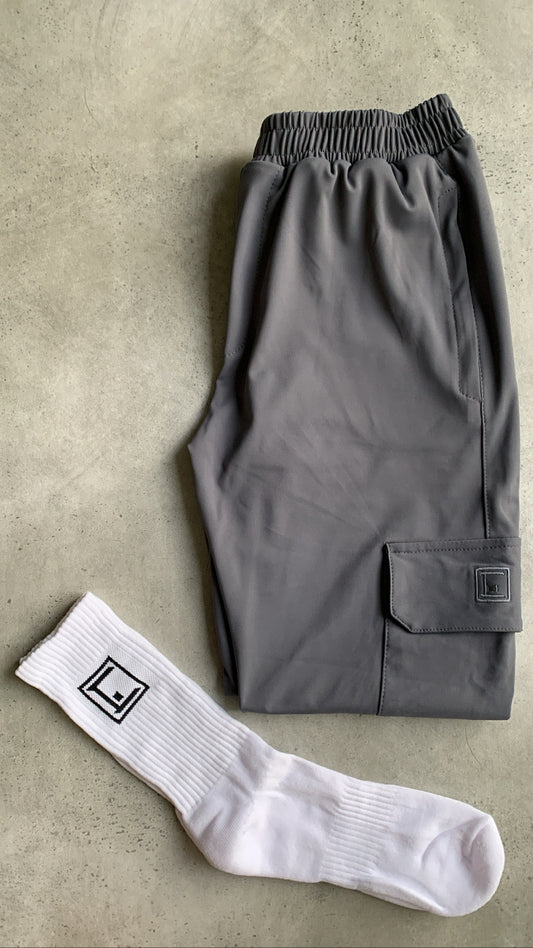 Mild Grey Cargo Pants